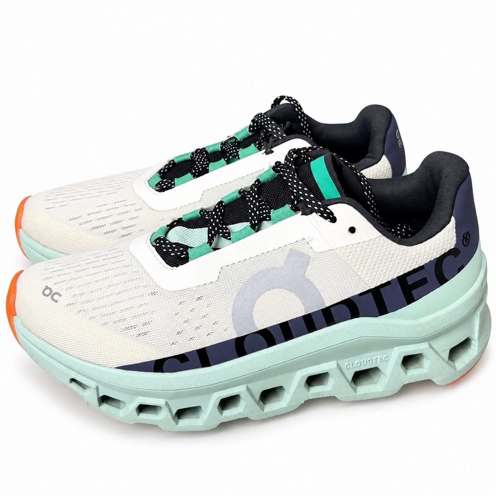 On Cloudmonster Undyed White Creek 61.98241 Women's Size 6.5 Running Shoes